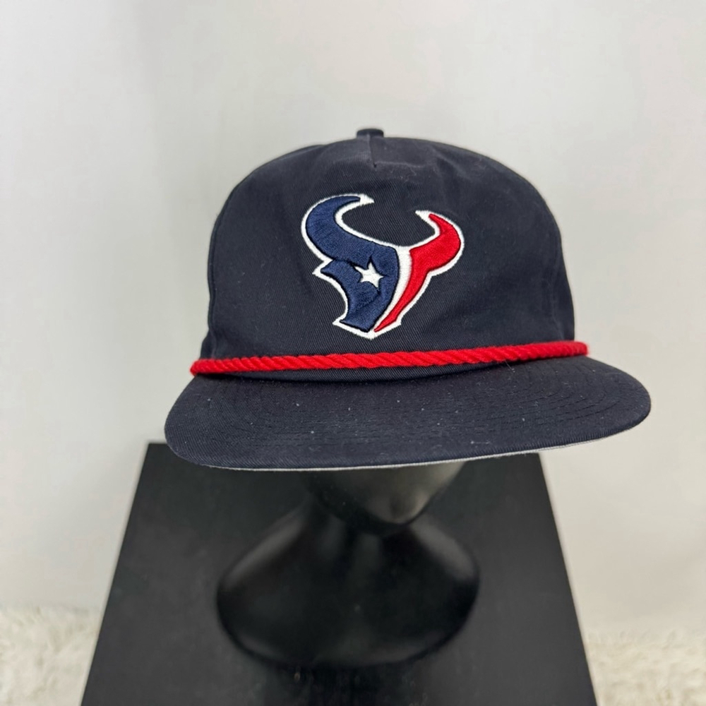 Houston Texans New Era Snapback Hat Andre Johnson #7 NFL Y2K Retro Streetwear - Picture 4 of 14